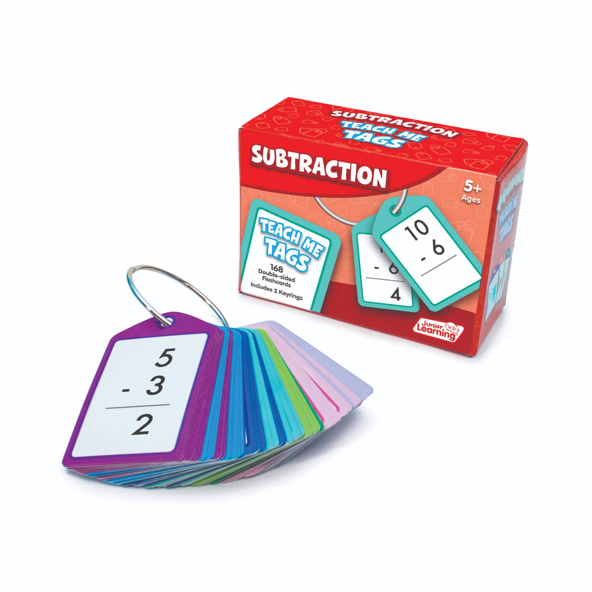 Junior Learning® Subtraction Teach Me Tags